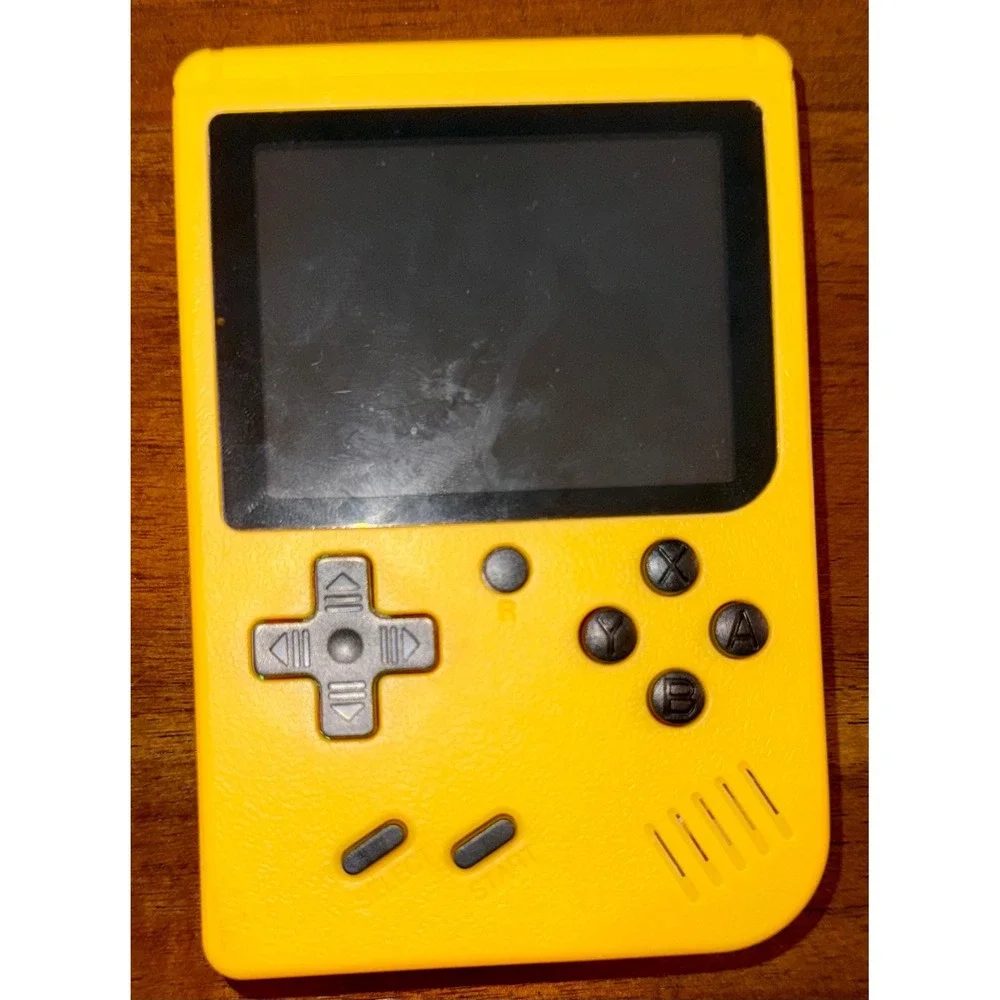 GAME BOX PLUS HANDHELD GAME SYSTEM - RETRO VIDEO GAMING CONSOLE W/ 500 GAMES.